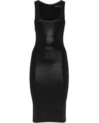 DSquared² - Robe En Maille Nervurée - Lyst