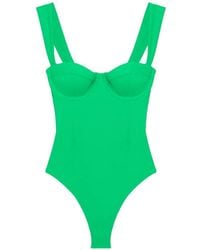 Jonathan Simkhai - Kyle Bustier Swimsuit - Lyst