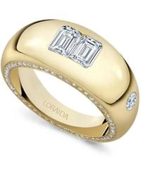 Loraida - Vortex Ring Mit Smaragd Und Diamant - Lyst