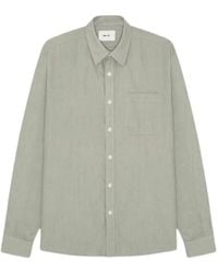 NN07 - Deon Chest-Pocket Long-Sleeve Shirt - Lyst