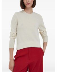 Benetton - Crew-Neck Wool Sweater - Lyst