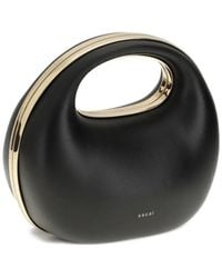 Sacai - Pochette En Cuir À Design Rond - Lyst