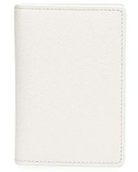 Maison Margiela - Four-Stitch Leather Card Holder - Lyst