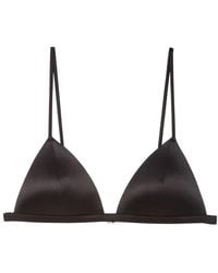 Fleur du Mal - Molded Luxe Triangle Bra - Lyst