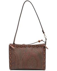 Etro - Schultertasche mit Paisley-Print - Lyst