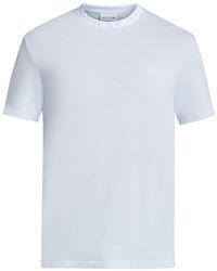 Lacoste - Logo-collar Cotton Piqué T-shirt - Lyst