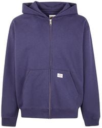 Dickies - Katoenen Hoodie Met Rits - Lyst