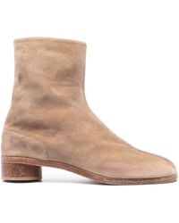 Maison Margiela - Leather Ankle Boot - Lyst