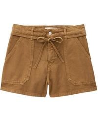 Ba&sh - Catia Tie-Waist Patch-Pocket Shorts - Lyst