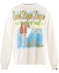 SAINT Mxxxxxx - X Bape Graphic-Print Long-Sleeve T-Shirt - Lyst