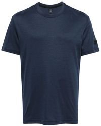 Alpha Tauri - Logo-appliqué Crew-neck T-shirt - Lyst