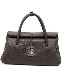 Zanellato - Small Dotta Centauro Studded Leather Tote Bag - Lyst