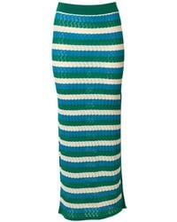Dodo Bar Or - June Striped Maxi Skirt - Lyst