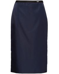 Prada - Re-nylon Pencil Skirt - Lyst