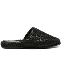 Gcds - Logo-Embossed Monogram Slippers - Lyst