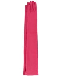 Balenciaga - Leather Long Gloves - Lyst