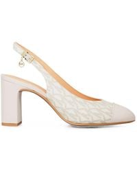 Michael Kors - Piper Flex Logo-Print Pumps - Lyst