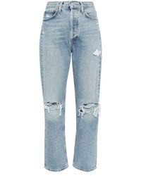 Agolde - '90s Pinch Waist Straight-leg Jeans - Lyst