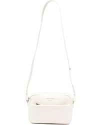 Emporio Armani - Logo-Detail Leather Crossbody Bag - Lyst
