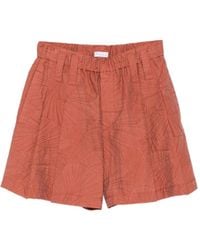 Brunello Cucinelli - Geometric Pattern Shorts - Lyst
