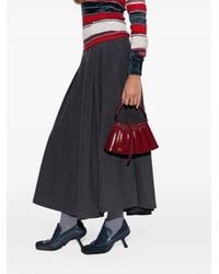 Lacoste - Runway Mini Patent Leather Lenglen Purse - Lyst