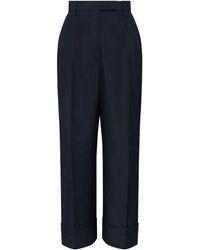 Thom Browne - Cuffed Trousers - Lyst