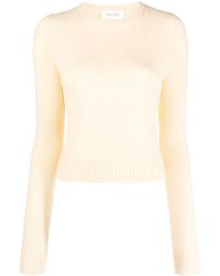 Sportmax - Pullover mit rundem Ausschnitt - Lyst