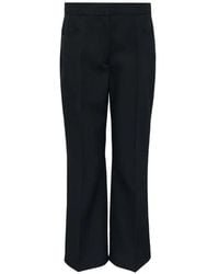 Jil Sander - Wollen Gabardine Pantalon - Lyst
