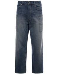 KENZO - Belt-Loops Cargo Monkey-Fit Jeans - Lyst