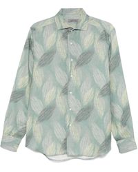 Corneliani - Linnen Overhemd - Lyst