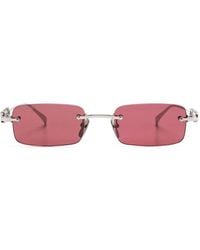 Gucci - Rimless Sunglasses - Lyst