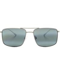 Maui Jim - Aeko Square-Frame Sunglasses - Lyst
