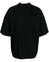 Jil Sander - Jil Schleifer weit dunkelblau Crew Neck T -Shirt - Lyst