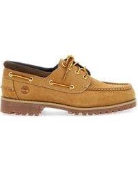 Timberland - Authentics 3-Eye Lace-Up Boat Shoes - Lyst