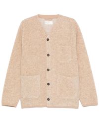Universal Works - Geknöpfter Cardigan Mit Aufgesetzten Taschen - Lyst