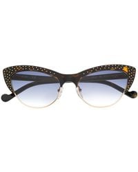 Liu Jo - Tortoiseshell Cat Eye Sunglasses - Lyst