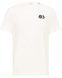 Moncler - Logo Crew Neck T-Shirt - Lyst