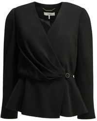 Chloé - Haut Péplum À Design Drapé - Lyst