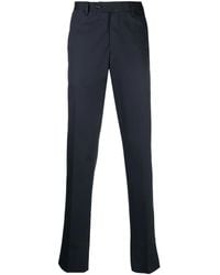 Lardini - Tailored Cotton Blend Trousers - Lyst