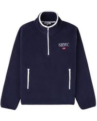 Sporty & Rich - Zip Fleece Jacket - Lyst