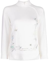 Shiatzy Chen - Renascent Collection Floral-Print Jumper - Lyst
