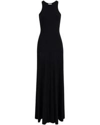 CAYET - Elle Ribbed-Knit Maxi Dress - Lyst