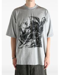 VETEMENTS Lucky T-Shirt Company グレーTシャツ Vetements 'lucky' T-shirt in Gray for Men | Lyst