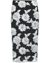 ROTATE BIRGER CHRISTENSEN - Rotate Birger Christensen Midi Skirt - Lyst