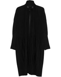 Homme Plissé Issey Miyake - Pleated Zip-Up Coat - Lyst