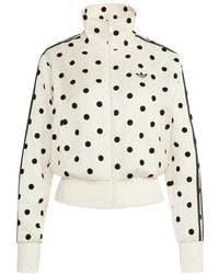 adidas - Polka-Dot Track Jacket - Lyst