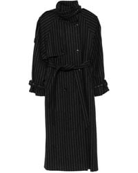 Gestuz - Traje Con Doble Botonadura Y Rayas Diplomáticas - Lyst