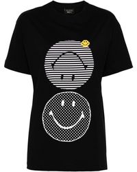 Joshua Sanders - Double Smile Katoenen T-shirt - Lyst