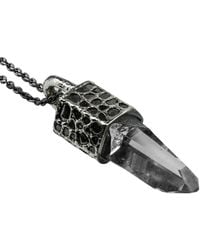 Parts Of 4 - Pavé Talisman Necklace - Lyst