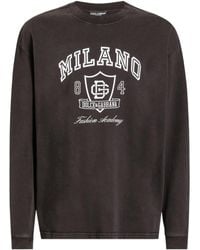 Dolce & Gabbana - プリント ロングtシャツ - Lyst